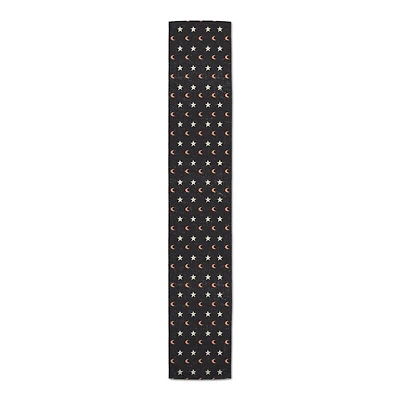 72" Moon & Stars Poly Twill Table Runner