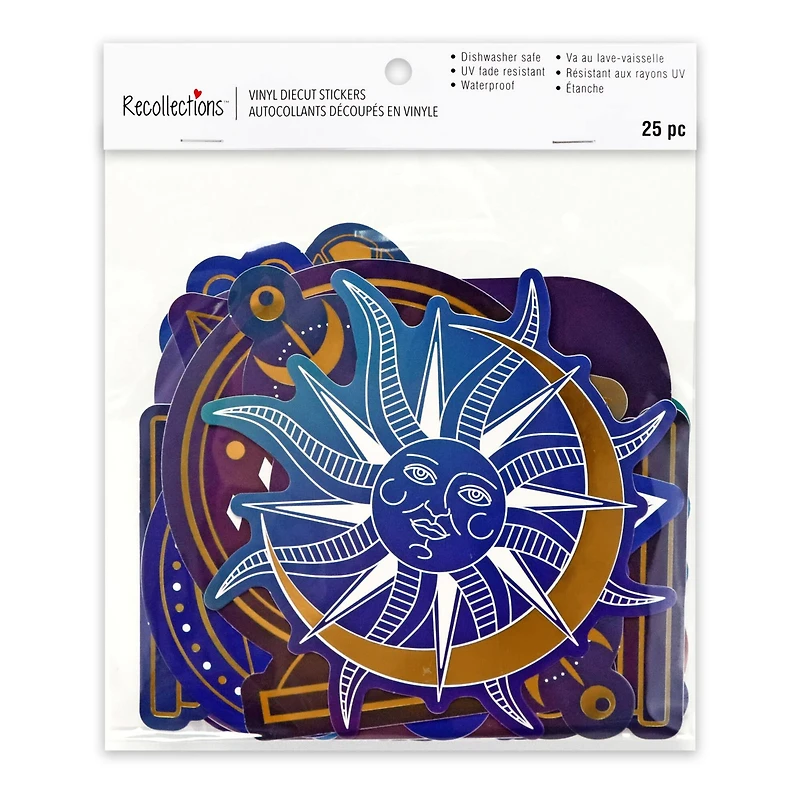 Celestial Vinyl Die Cut Stickers by Recollections™