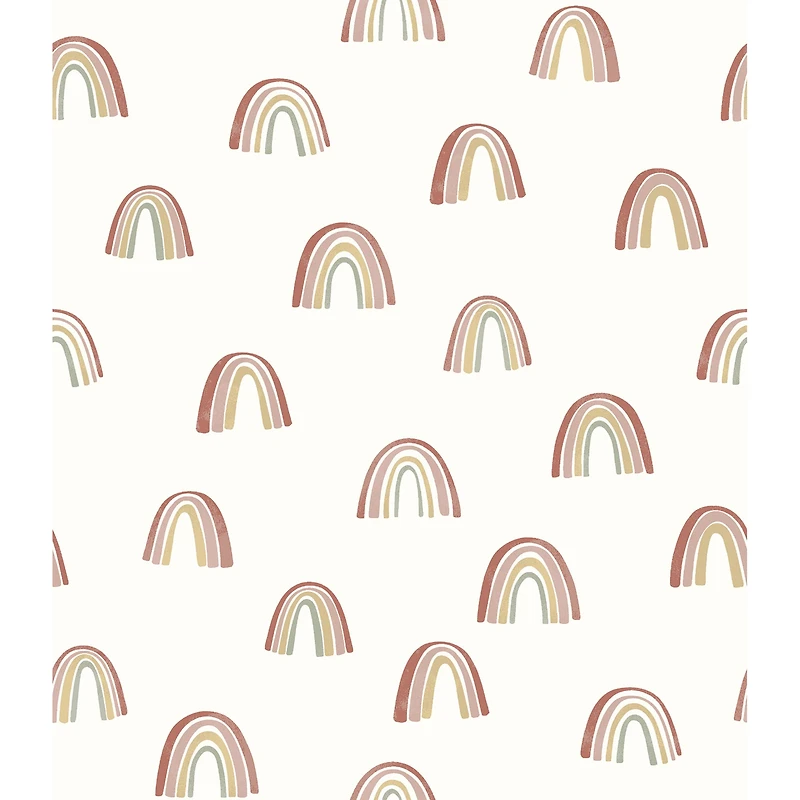My Style Raye Rainbows Peel & Stick Wallpaper