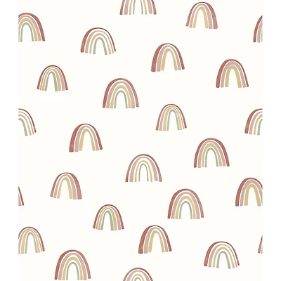 My Style Raye Rainbows Peel & Stick Wallpaper