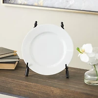 9" x 11" Black Metal Abstract Wide Display Easel