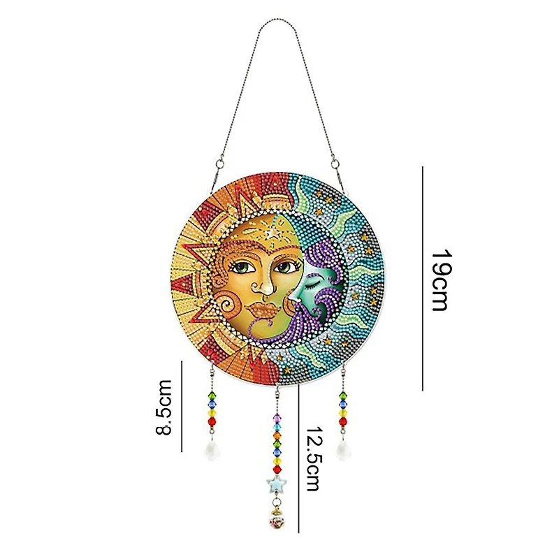 Sparkly Selections Sun and Moon Wall Hanger Diamond Painting