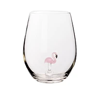 Hello Honey® 4.75" Round Stemless Wine Glass Set