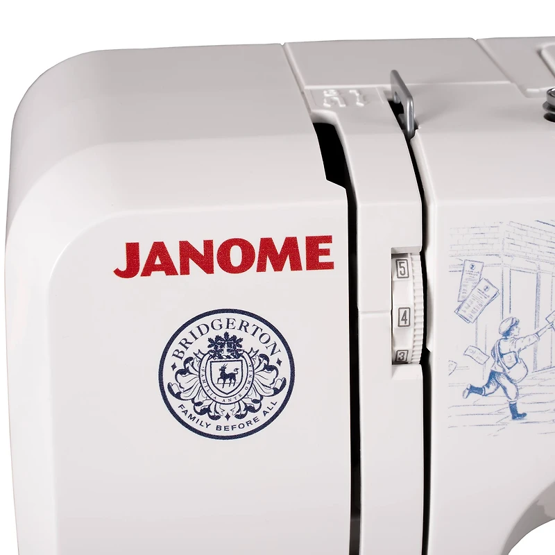 Janome Bridgerton Collection Easy-to-Use 15-Stitch Sewing Machine