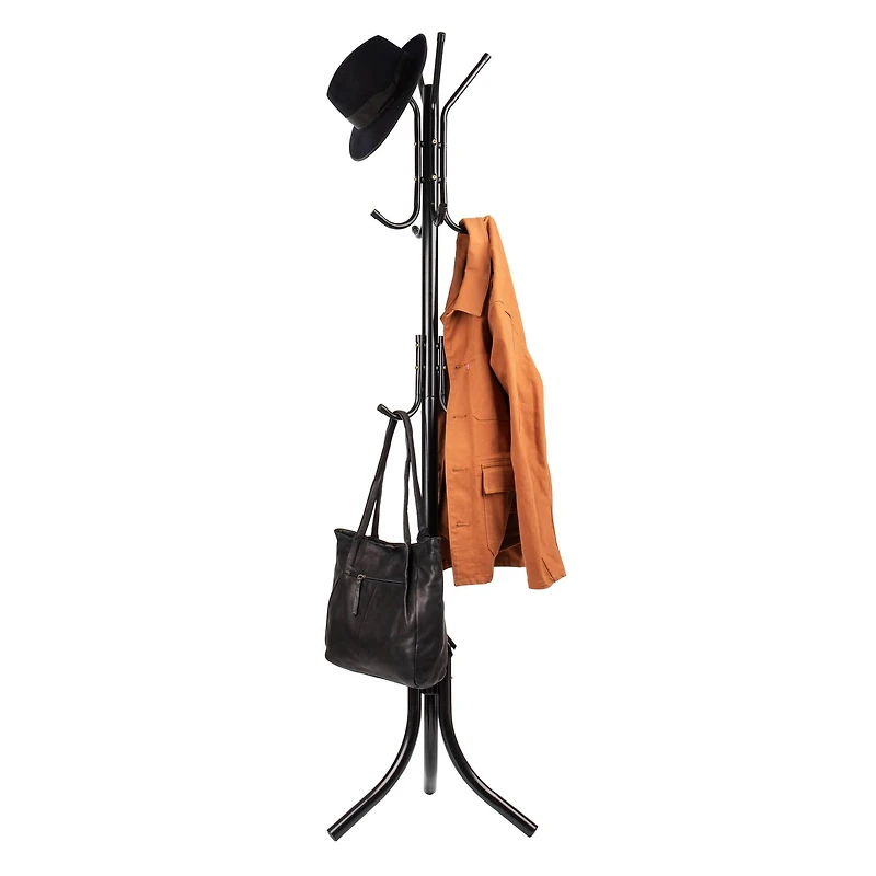 Mind Reader 67" 3-Tier 11-Hook Coat Rack