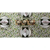 DII® 52" Boughs of Holly Print Tablecloth