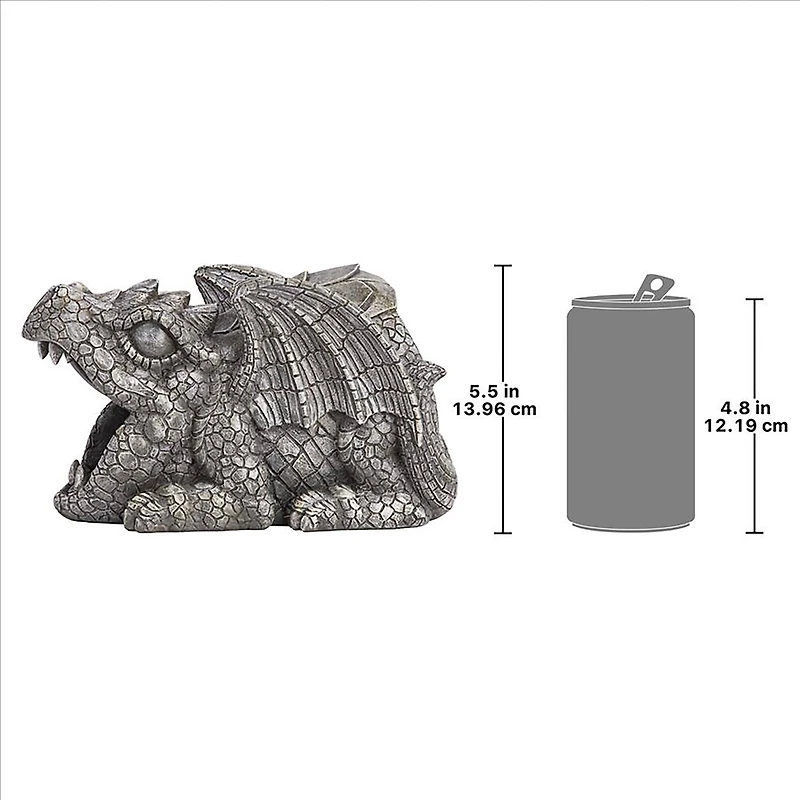 Design Toscano Darian the Dragon Gutter Guardian Downspout Statue