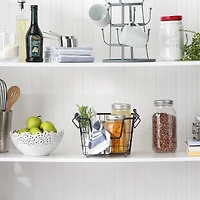 DII® Medium Square Metal Basket