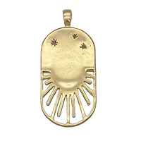 Opal Sunburst Evil Eye Pendant by Bead Landing™