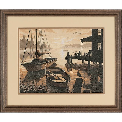 Dimensions® Peaceful Silhouette Counted Cross Stitch Kit