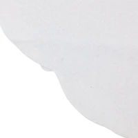 48" Winter White Scalloped Edge Tree Skirt