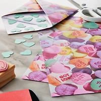 Valentine's Day Heart Candy Cardstock Paper by Recollections™, 12" x 12"