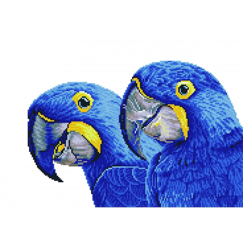 Diamond Dotz® Intermediate Blue Hyacinth Macaws Diamond Facet Art Kit