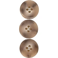 LaMode® 3/4" Beige & Swirl 4-Hole Buttons, 3ct.