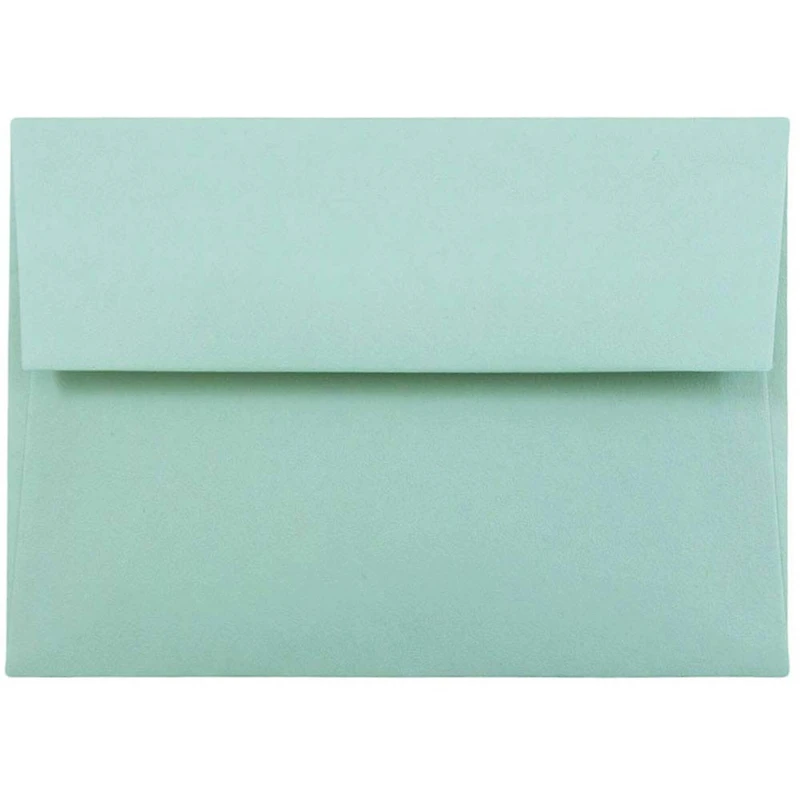JAM Paper 3.62" x 5.12" Blank Greeting Cards Set with Envelopes