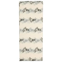 JAM Paper Ivory Sled Holiday Tissue Paper, 8 Sheets