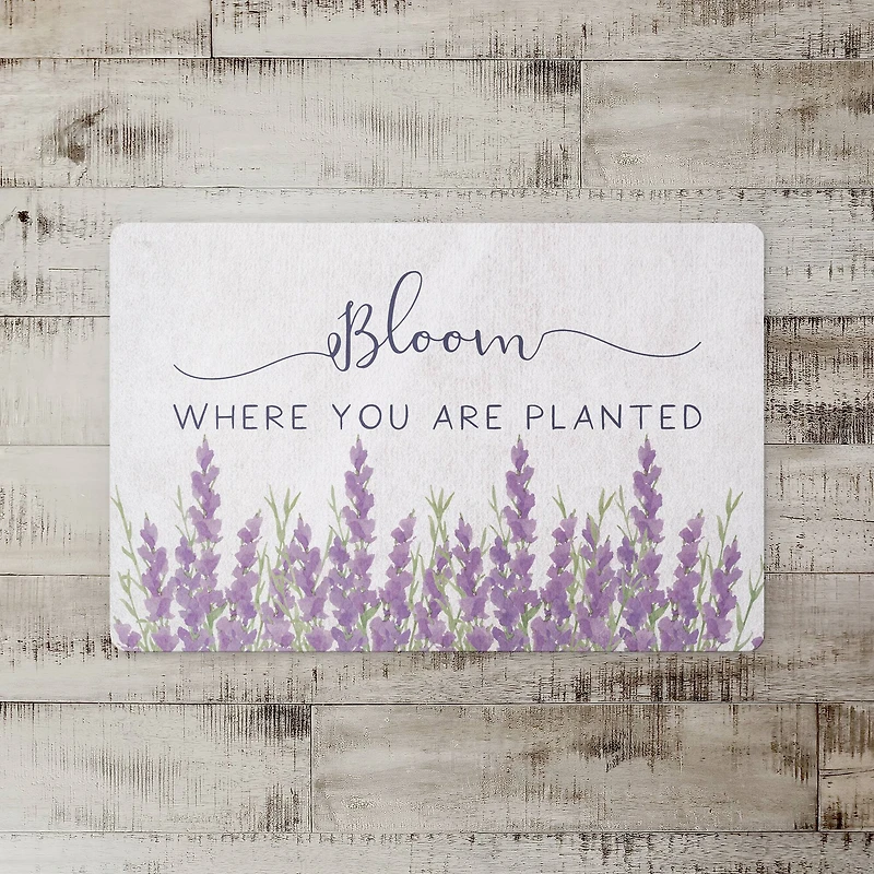 Bloom Where Planted Floor Mat