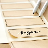 Rectangle Kraft Labels by Recollections™