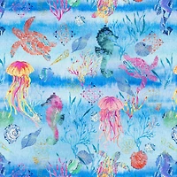 Fabric Editions Sea Critters Cotton Fabric