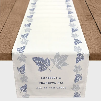 72" Thankful Leaves Table Runner
