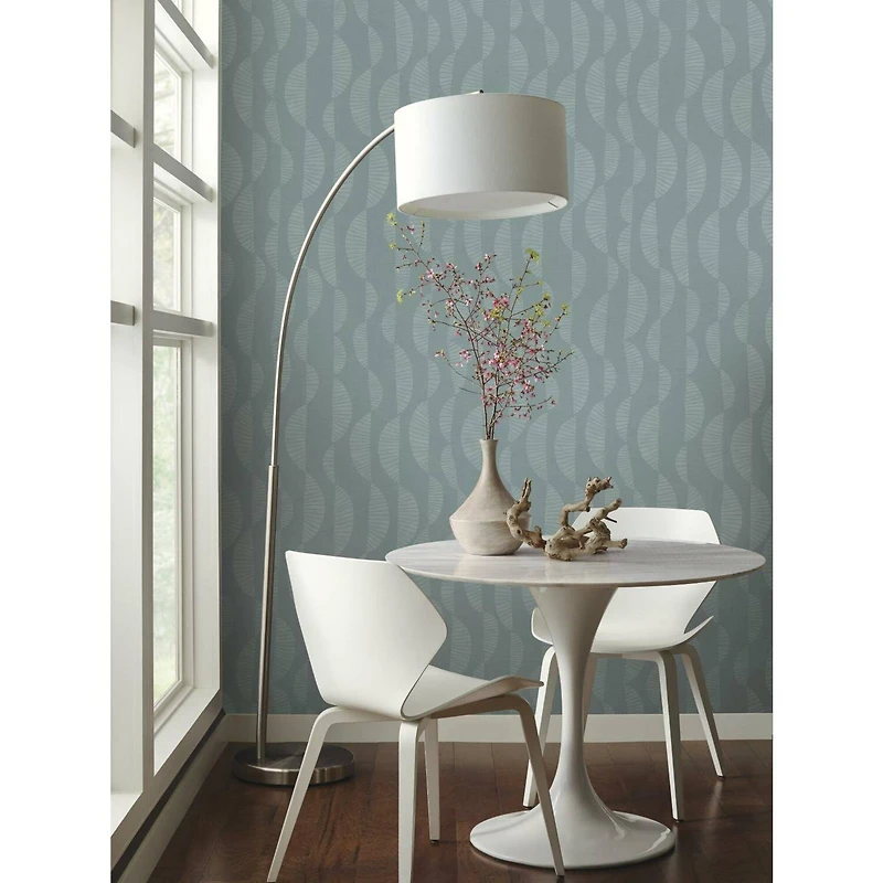 RoomMates Seychelles Wave Peel & Stick Wallpaper