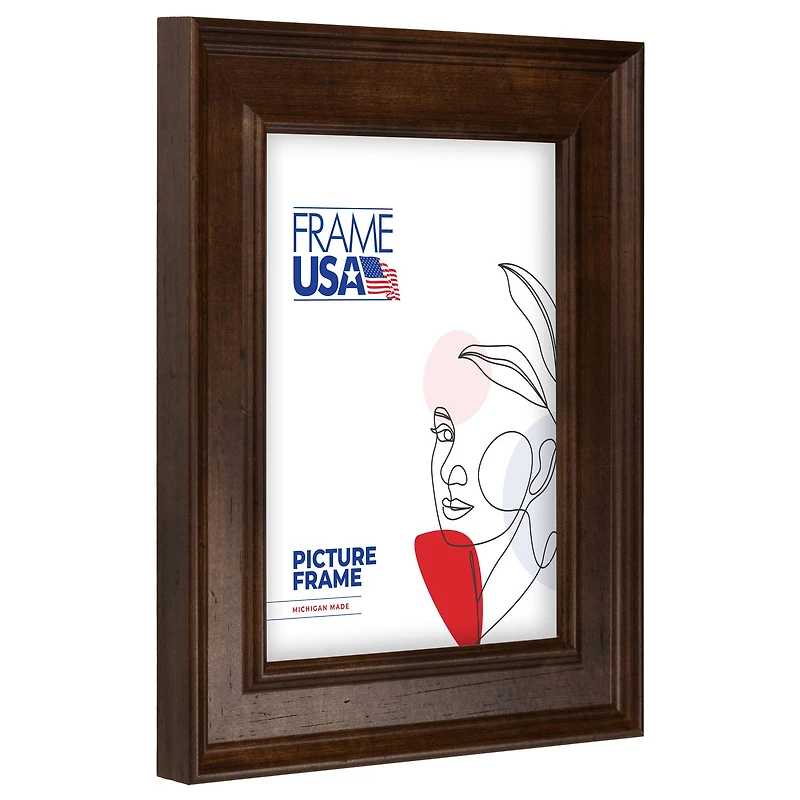 Frame USA Café Beveled Mocha Single Image Picture Frame