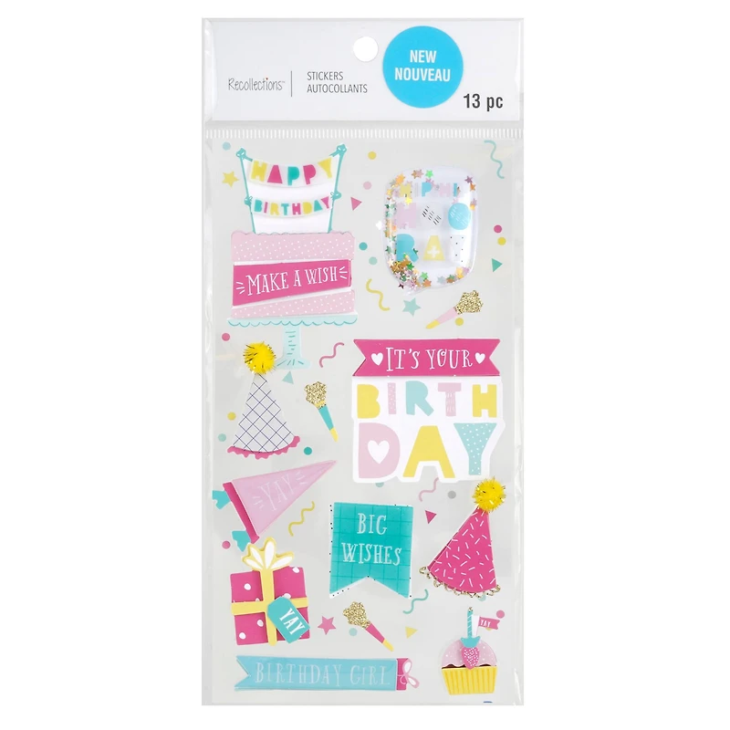 Birthday Stickers by Recollections™