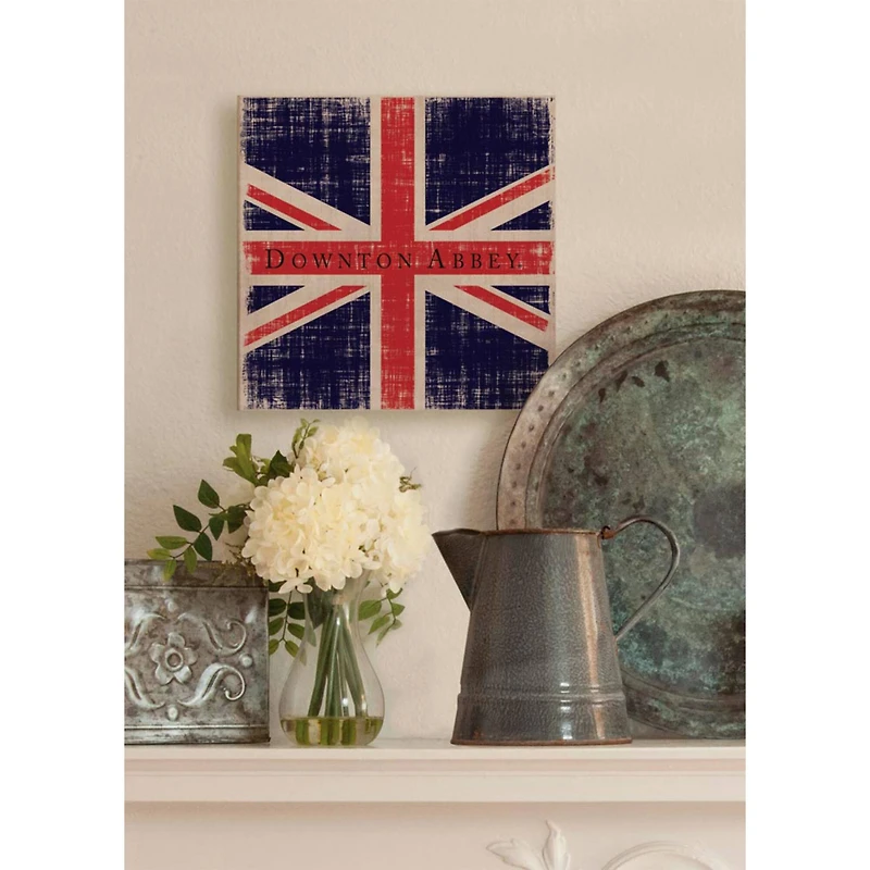 14.5" Downton Abbey British Union Jack Wall Décor