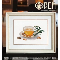 Oven Seabuckthorn Tea Cross Stitch Kit