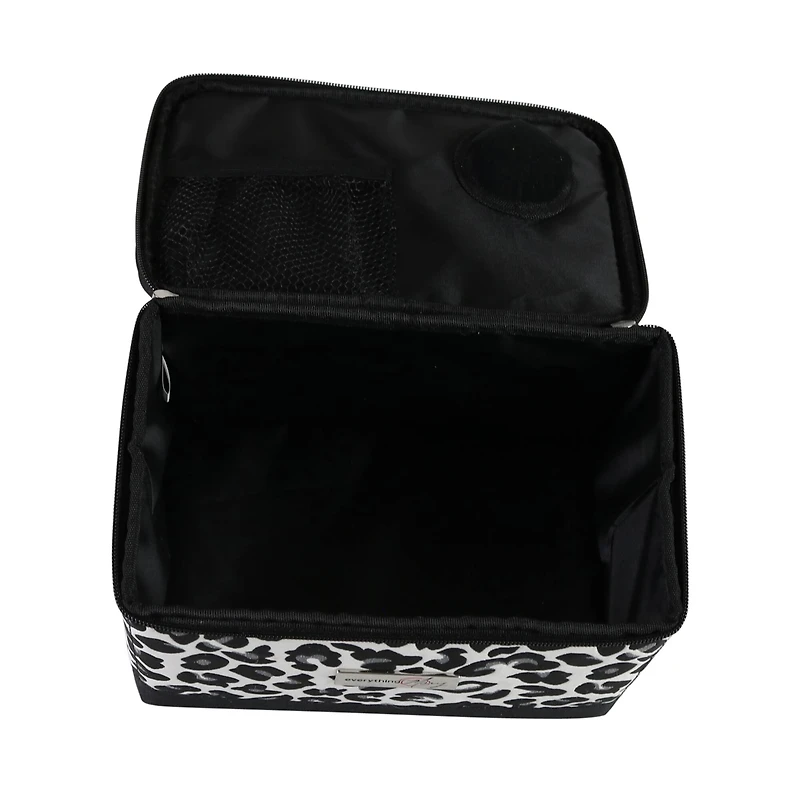 Everything Mary Cheetah Collapsible Sewing Kit Organizer Box