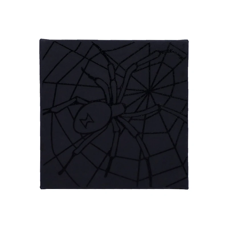 5" x 5" Spider in Web Canvas Painting Kit by Craft Smart®