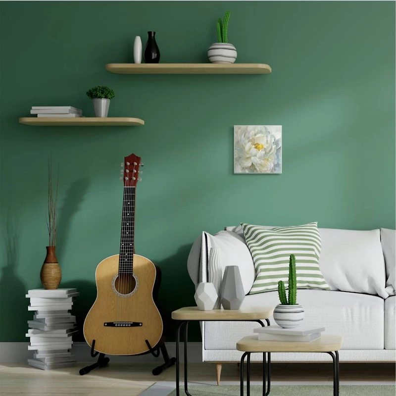 Stupell Industries Soft White Yellow Delicate Flower Petals Wall Plaque