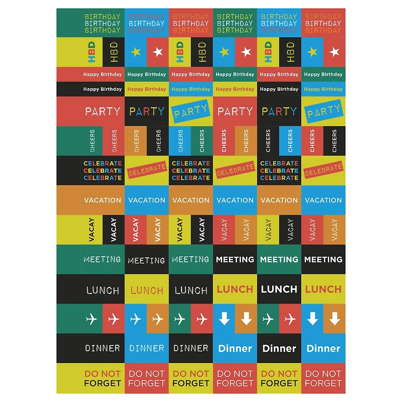 2026 Rolling Waves Medium Weekly Monthly Planner