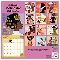 TF Publishing 2025 Mahogany Wall Calendar