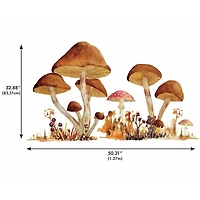 RoomMates Mushroom Giant Peel & Stick Wall Decals