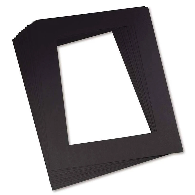 Pacon® Black 12" x 18" Pre-Cut Mat Frames