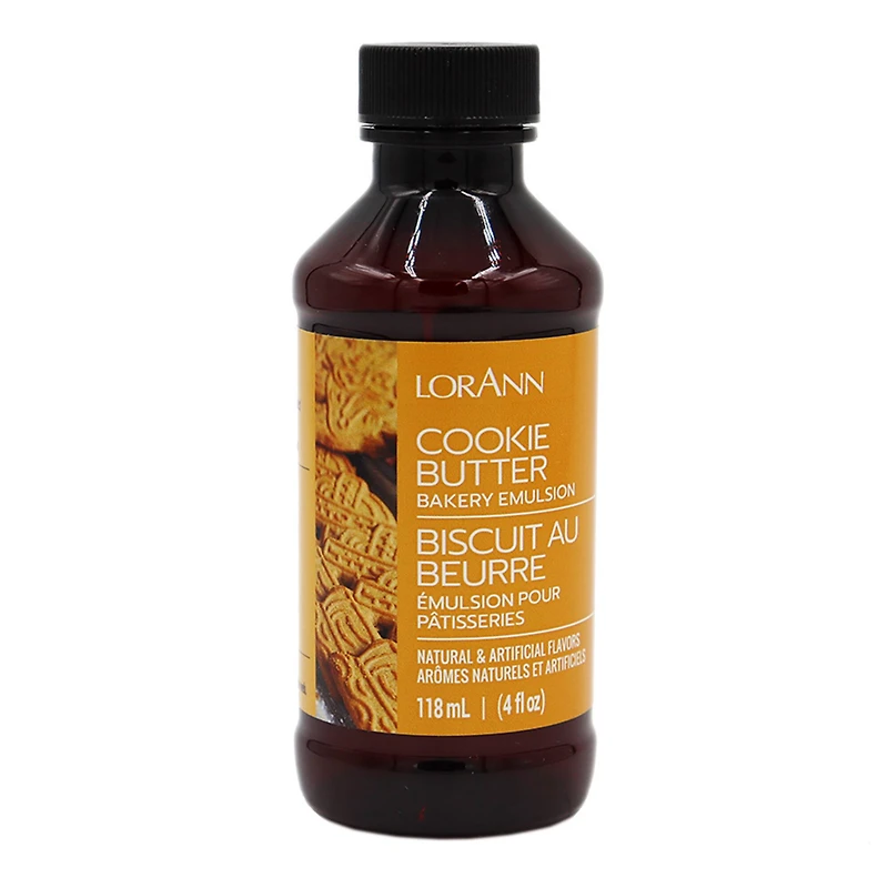 LorAnn Cookie Butter Bakery Emulsion, 4oz.