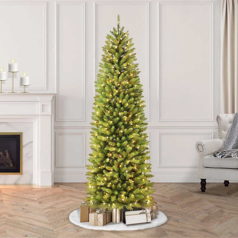 7.5ft. Pre-Lit Fraser Fir Artificial Christmas Tree