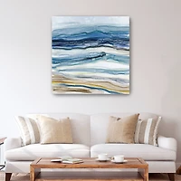 Oceans Movement Canvas Giclee