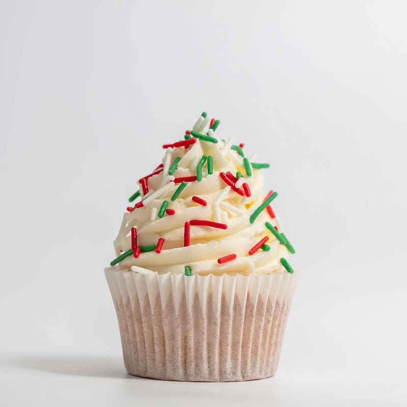 PME Cake Sweet Street® Red, White & Green Jimmies Sprinkle Mix