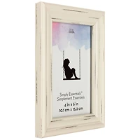 Simply Essentials™ Distressed White Frame by Studio Décor