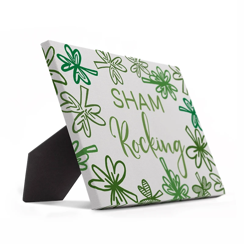 Sham Rocking 10" x 8" Tabletop Canvas