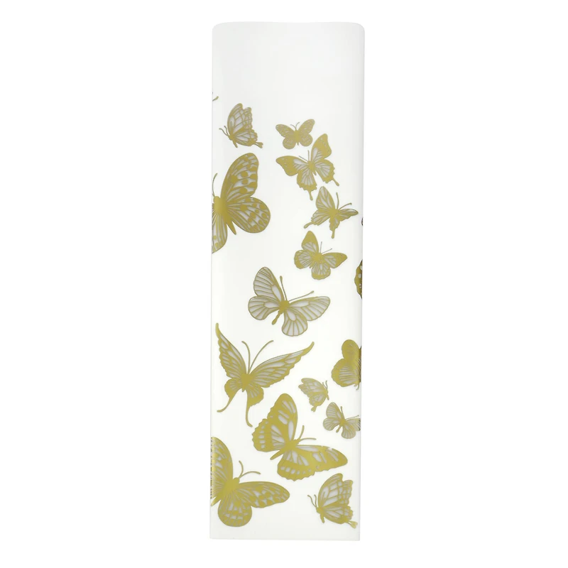 Gold Butterflies Floral Wrapping Paper, 12ct. by Ashland®