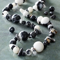 Zebra Stone Beads Value Pack by Bead Landing™