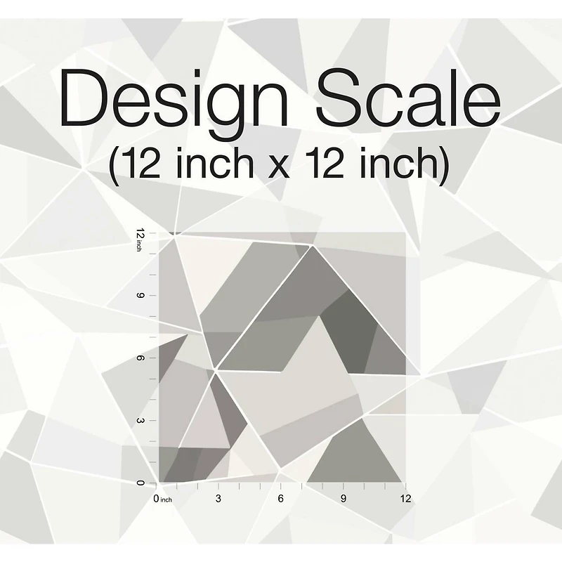 RoomMates Shattered Prism Peel & Stick Wallpaper