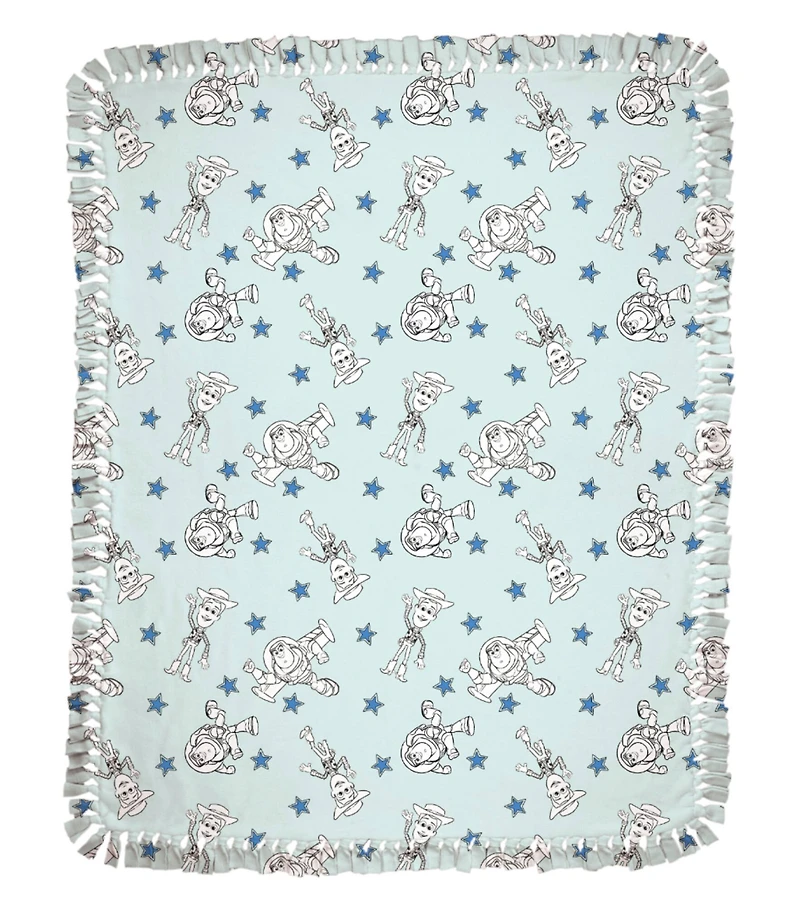 Toy Story 48" To the Rescue No Sew Fleece Throw Kit