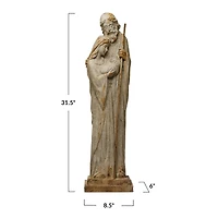 Hello Honey® 31.5" Distressed Magnesia Holy Family Accent