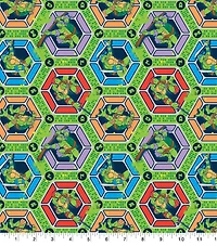 Nickelodeon Teenage Muntant Ninja Turtles Cotton Fabric