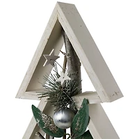 17.5" Stars & Pinecones Christmas Tree Tabletop Décor