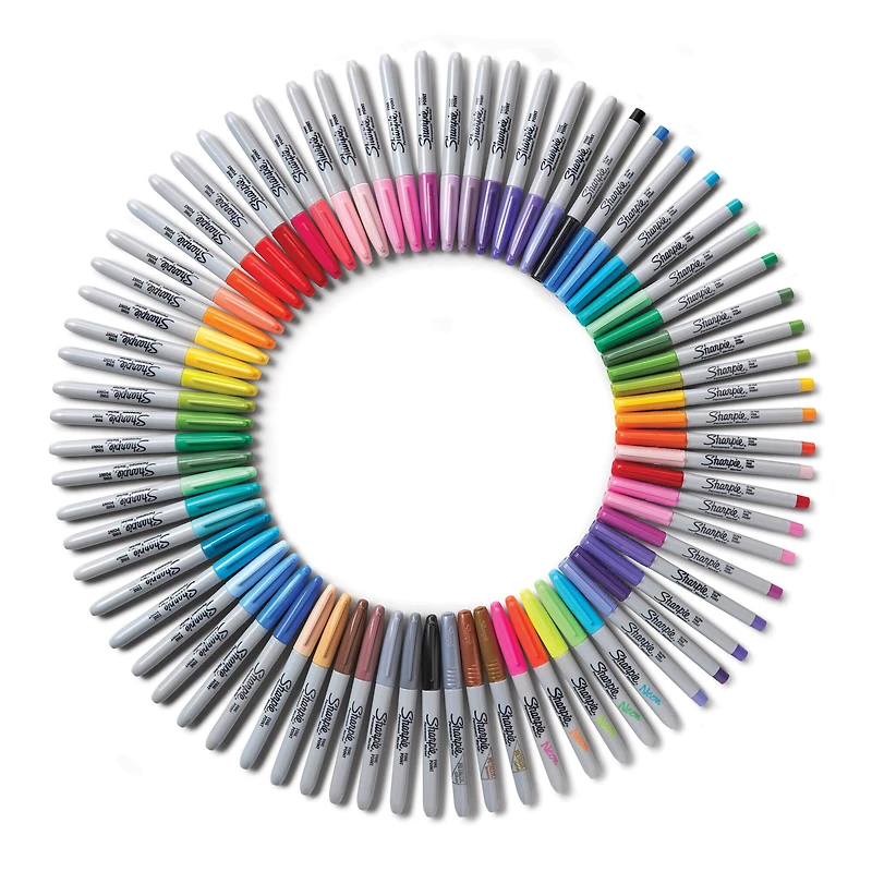 Sharpie® Ultimate Collection Mixed 72 Piece Permanent Markers